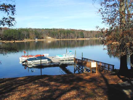 Boat Slips at Marina