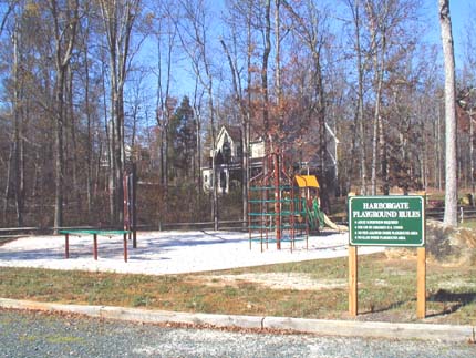 Childrens Playground at Beach  Area